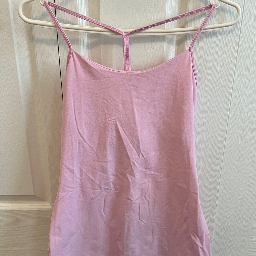 Lululemon pink tank top